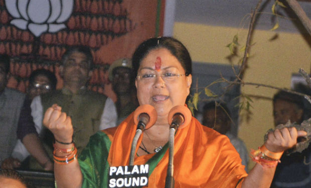 Rajasthan Chief Minister Vasundhara Raje (Photo: PTI/File) Rajasthan Chief Minister Vasundhara Raje (Photo: PTI/File)